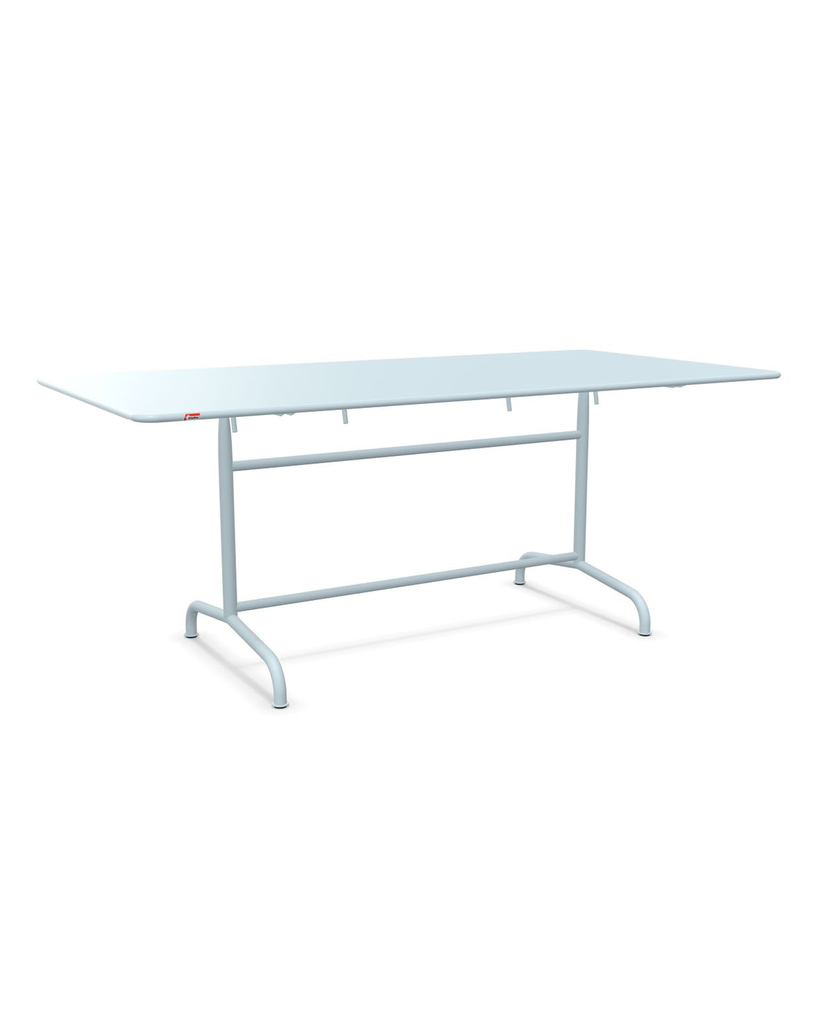 Schaffner Rigi Table repas rabattable 180x90cm Bleu Pastel 51 Bleu Pastel 51