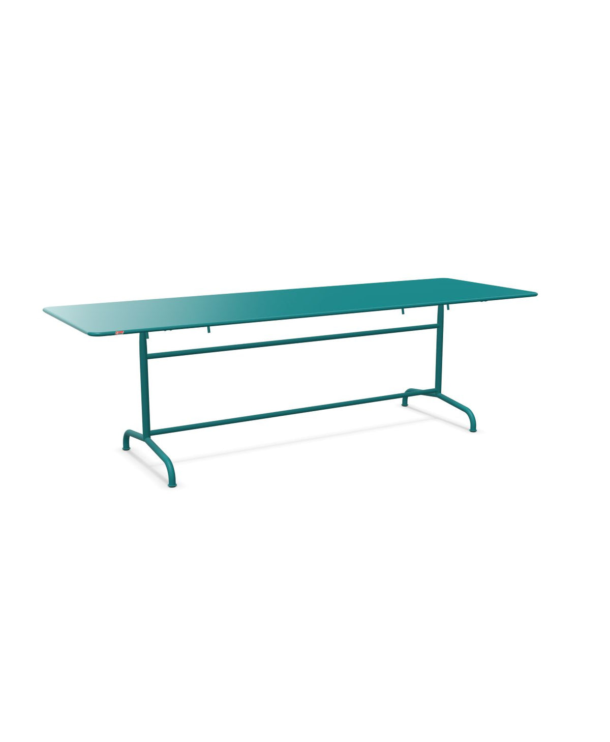 Schaffner Rigi Table repas rabattable 240x80cm Bleu Kali 56 Bleu Kali 56
