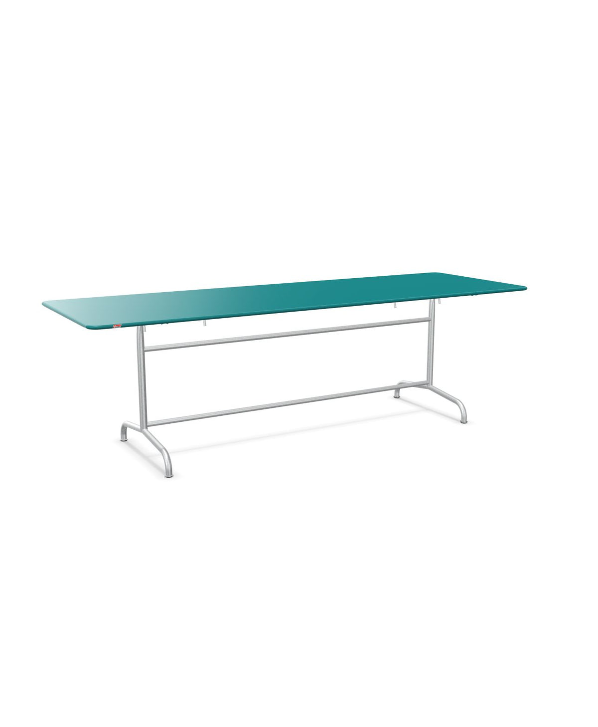 Schaffner Rigi Table repas rabattable 240x80cm Bleu Kali 56 Galvanisé à chaud 02