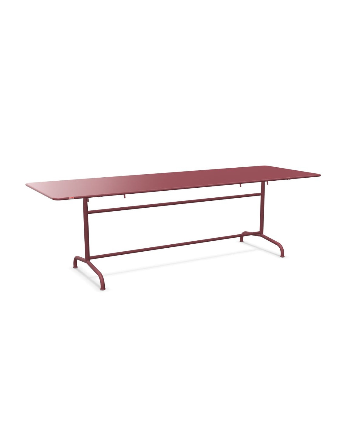 Schaffner Rigi Table repas rabattable 240x80cm Bordeaux 38 Bordeaux 38