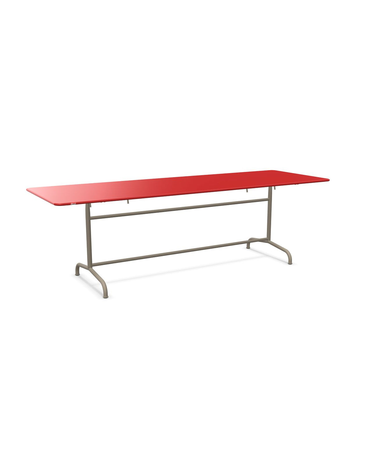 Schaffner Rigi Table repas rabattable 240x80cm Rouge 30 Champagne 85
