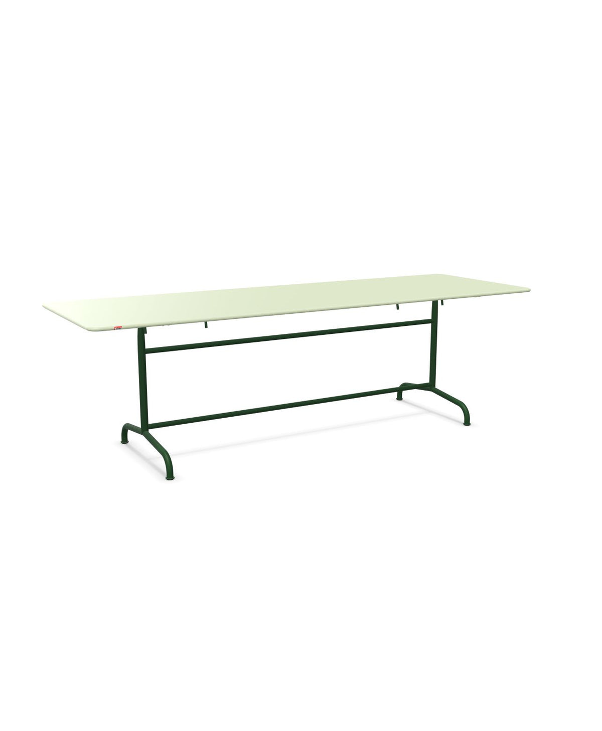 Schaffner Rigi Table repas rabattable 240x80cm Vert Pastel 64 Vert Sapin 66