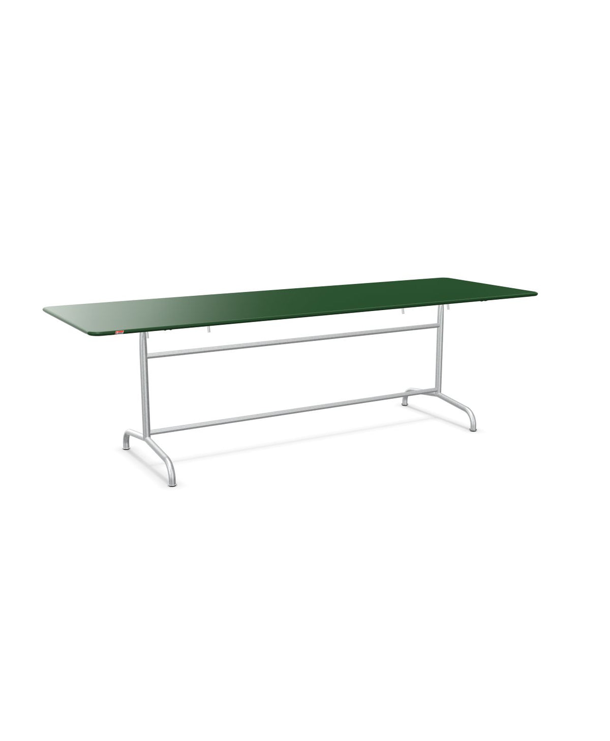 Schaffner Rigi Table repas rabattable 240x80cm Vert Sapin 66 Galvanisé à chaud 02