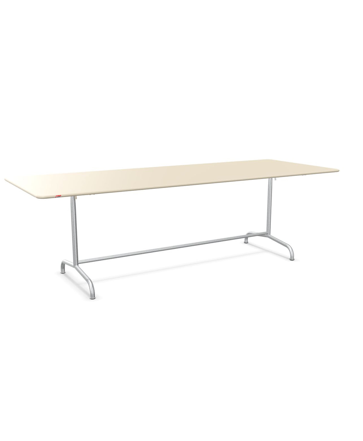 Schaffner Rigi Table repas rabattable 240x90cm Sable Pastel 15 Galvanisé à chaud 02