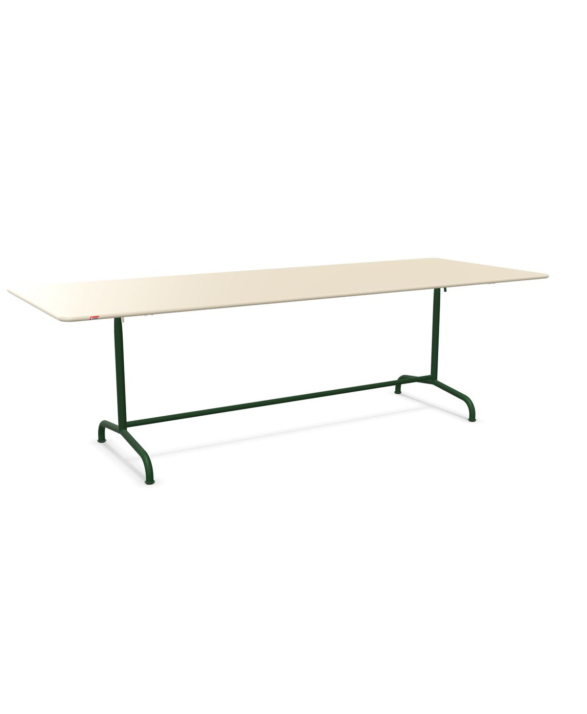 Schaffner Rigi Table repas rabattable 240x90cm Sable Pastel 15 Vert Sapin 66