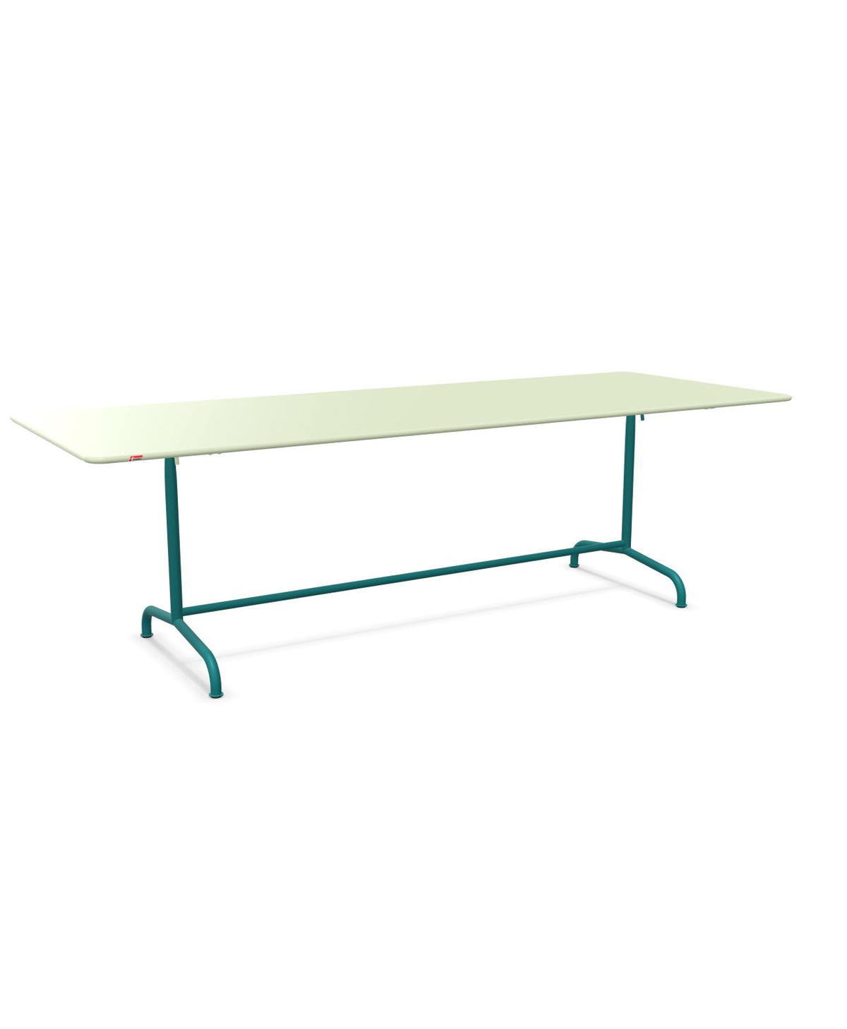 Schaffner Rigi Table repas rabattable 240x90cm Vert Pastel 64 Bleu Kali 56
