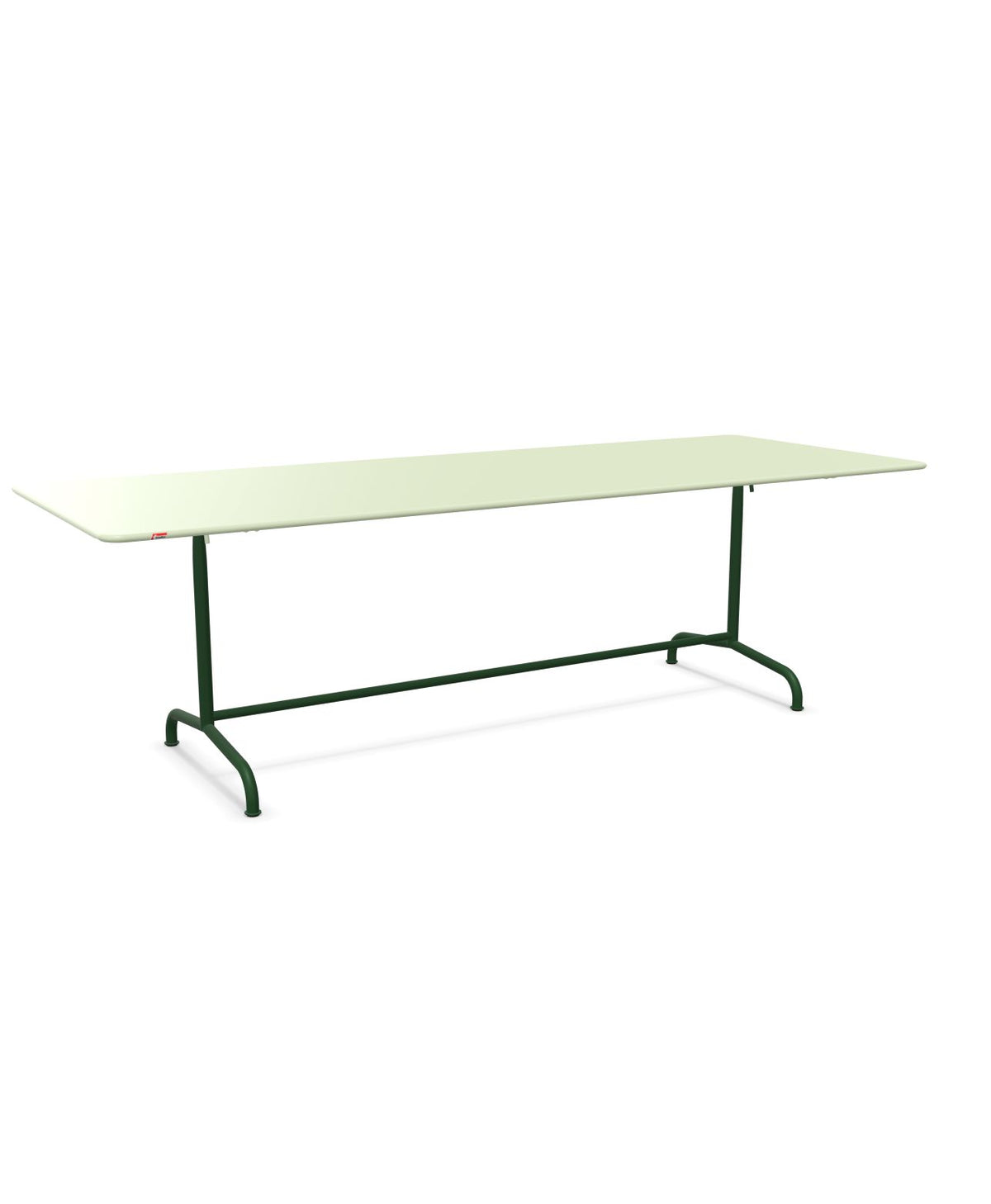 Schaffner Rigi Table repas rabattable 240x90cm Vert Pastel 64 Vert Sapin 66
