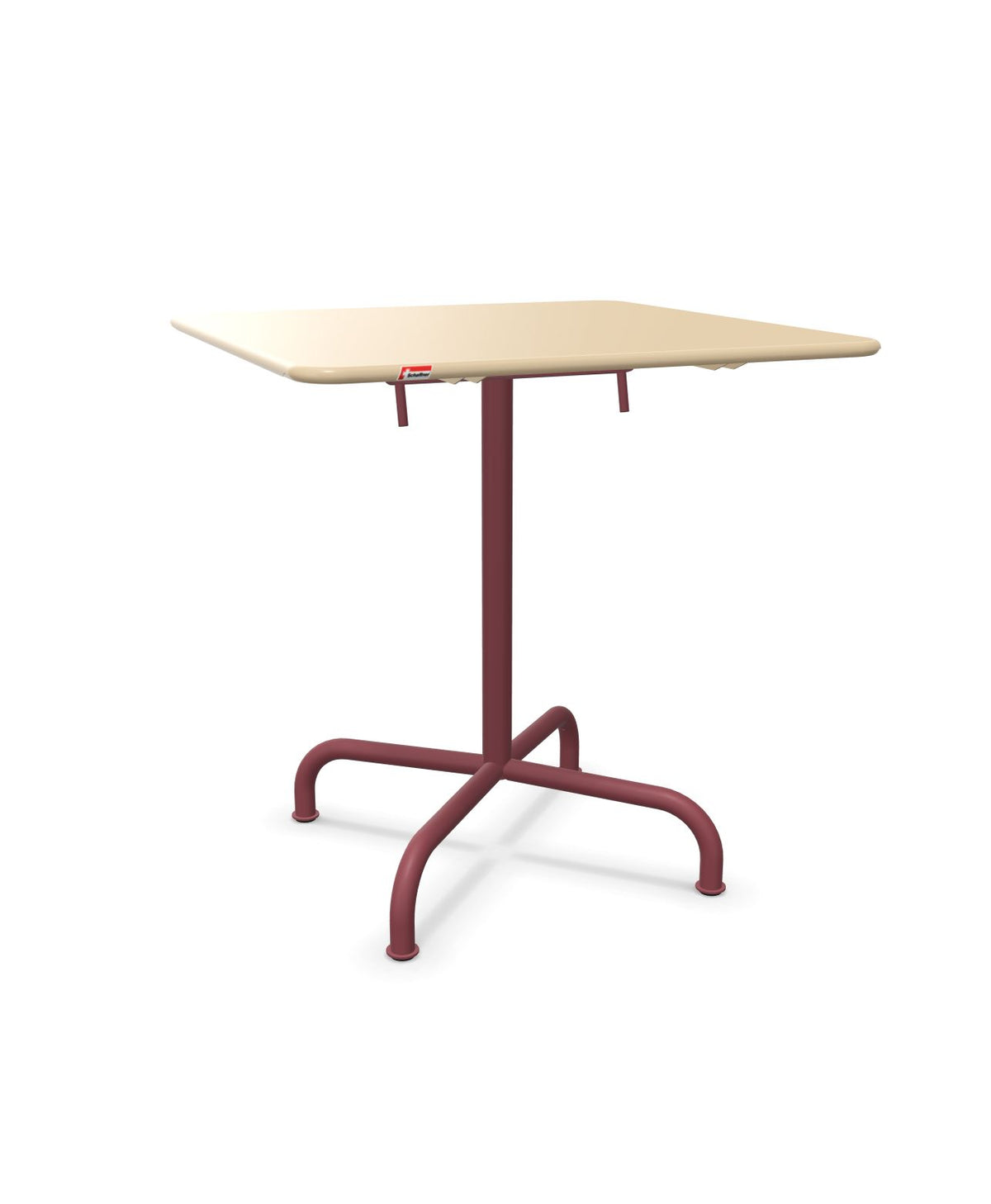 Schaffner Rigi Table repas rabattable 70x70cm