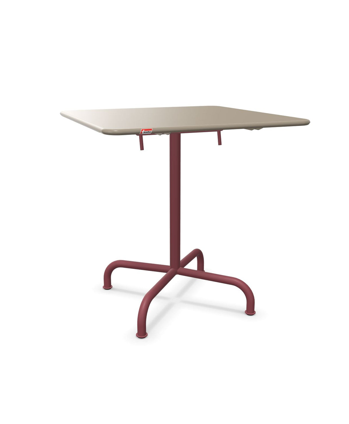 Schaffner Rigi Table repas rabattable 70x70cm