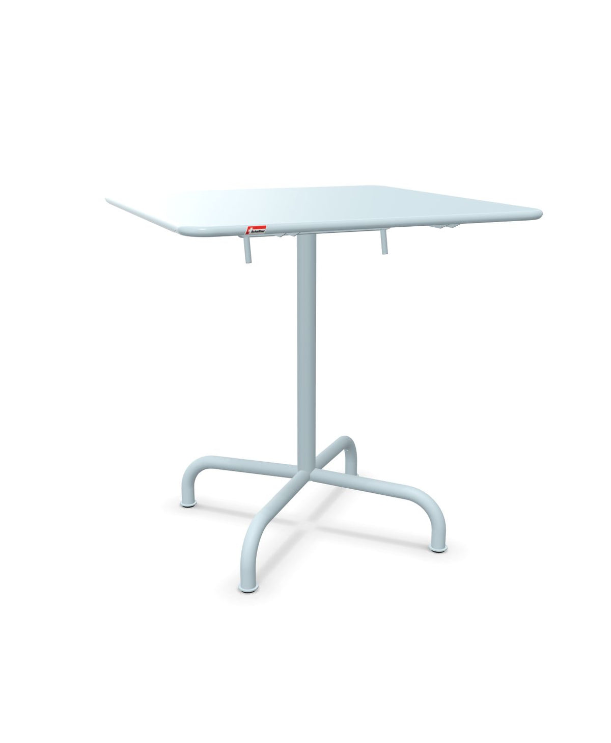 Schaffner Rigi Table repas rabattable 70x70cm Bleu Pastel 51 Bleu Pastel 51