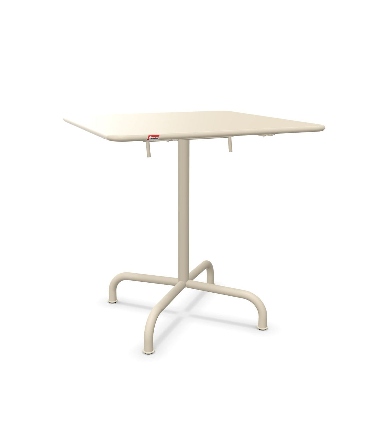 Schaffner Rigi Table repas rabattable 70x70cm Sable Pastel 15 Sable Pastel 15
