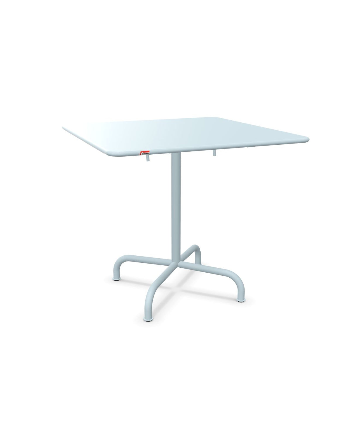 Schaffner Rigi Table repas rabattable 80x80cm Bleu Pastel 51 Bleu Pastel 51