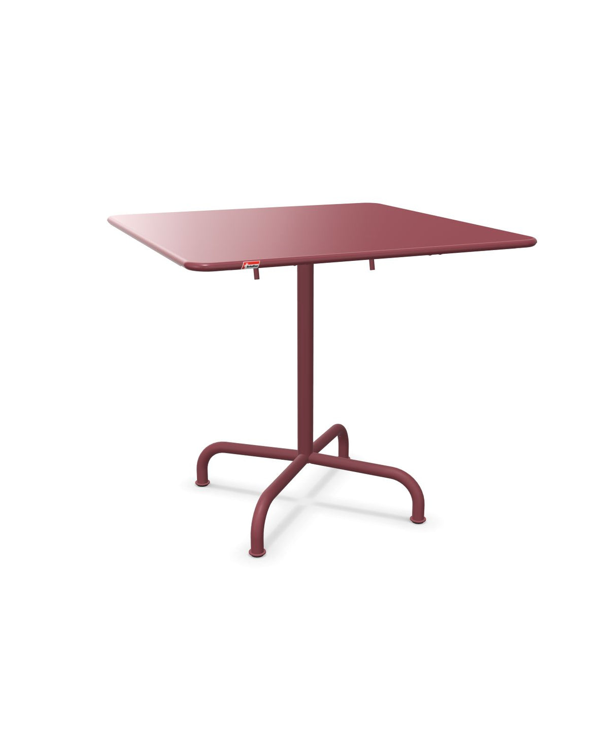 Schaffner Rigi Table repas rabattable 80x80cm Bordeaux 38 Bordeaux 38