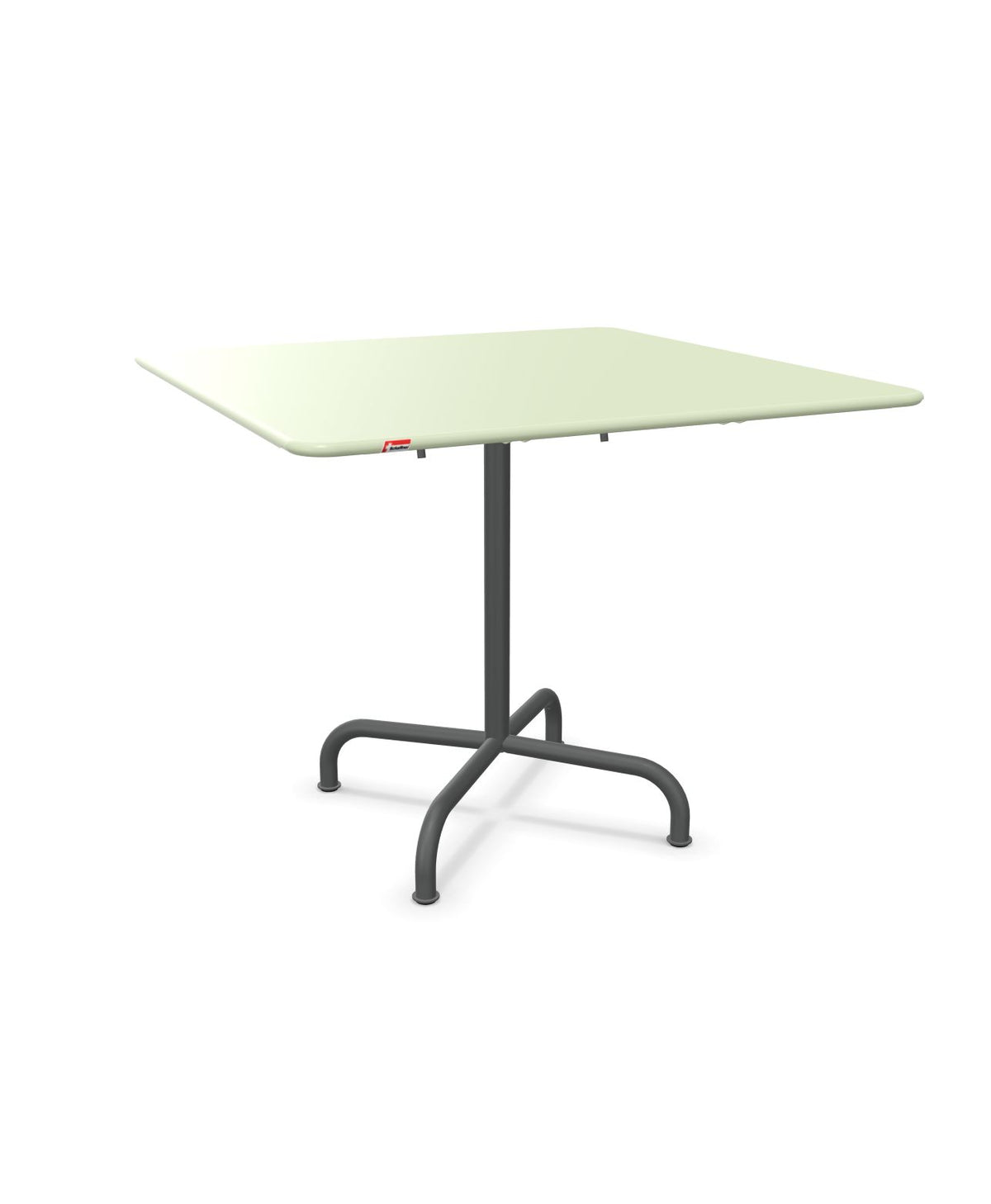 Schaffner Rigi Table repas rabattable 90x90cm Vert Pastel 64 Graphite 73