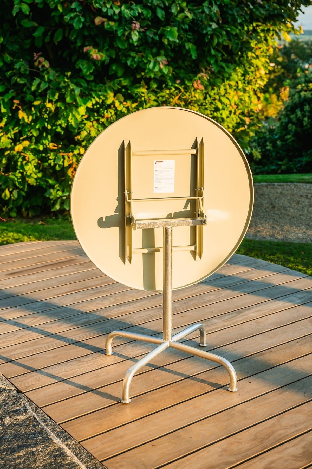 Schaffner Rigi Table repas rabattable ronde Ø80cm