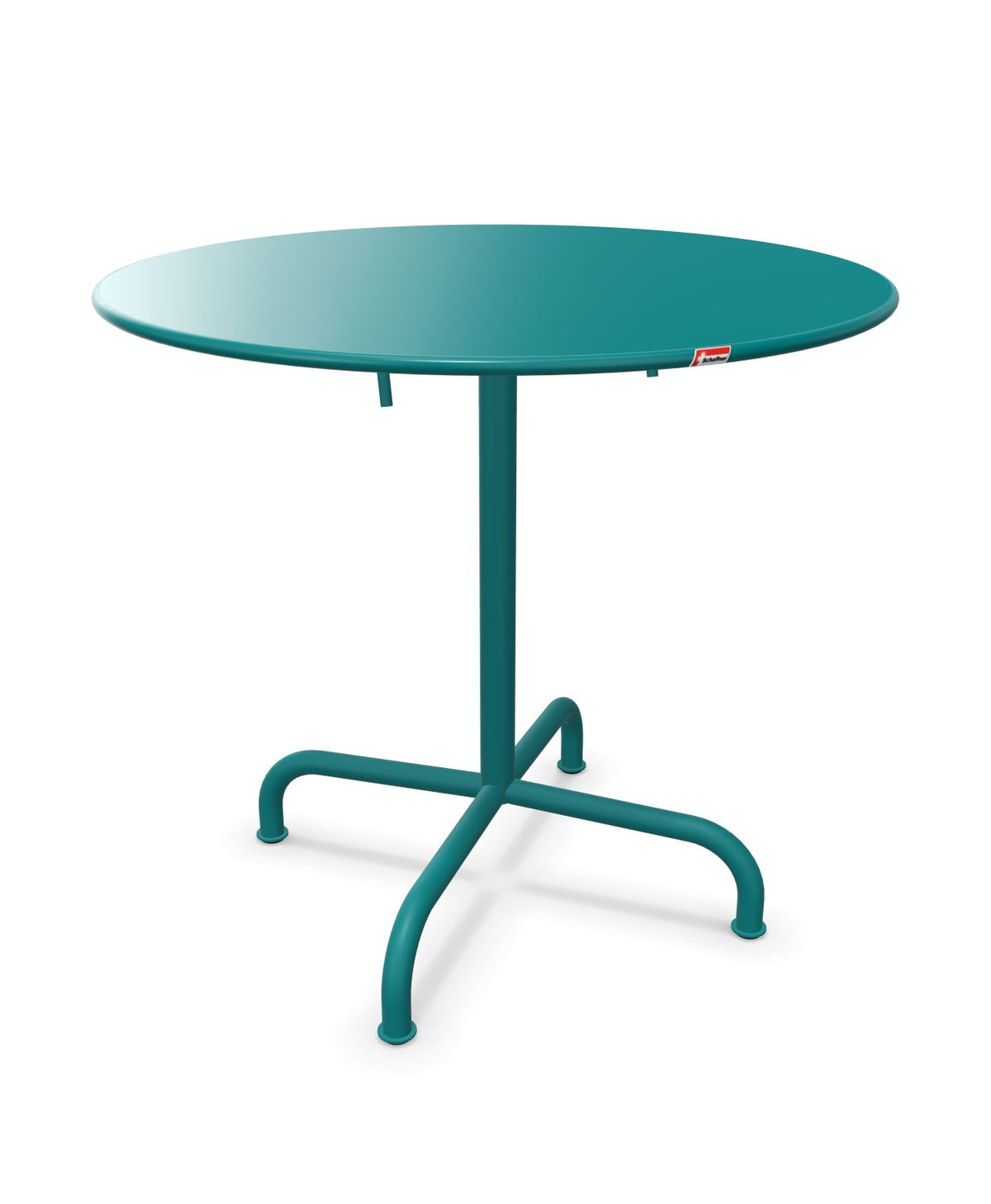Schaffner Rigi Table repas rabattable ronde Ø80cm Bleu Kali 56 Bleu Kali 56