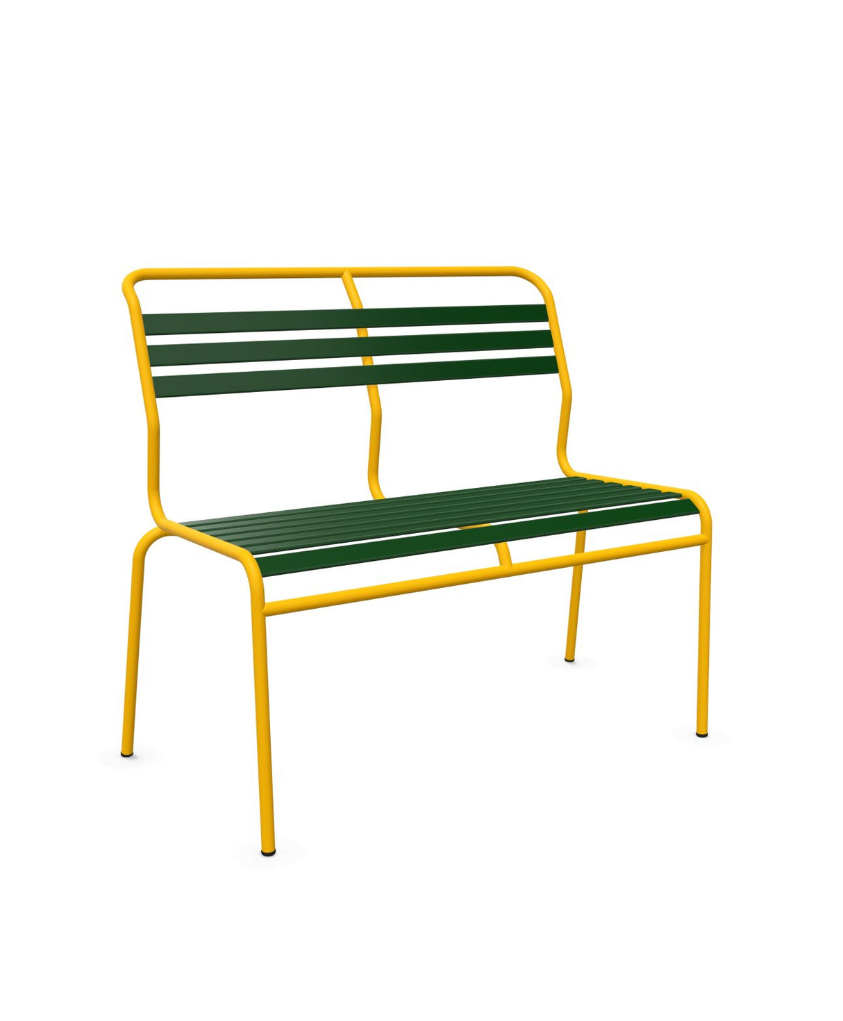 Schaffner Säntis Banc à lattes 2 places sans accoudoirs