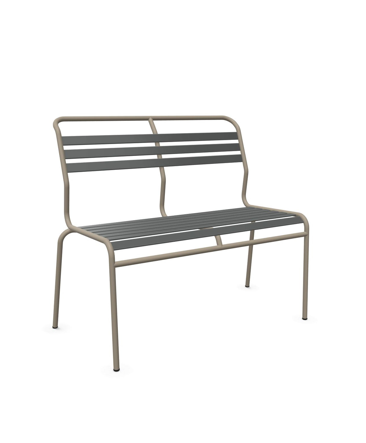 Schaffner Säntis Banc à lattes 2 places sans accoudoirs