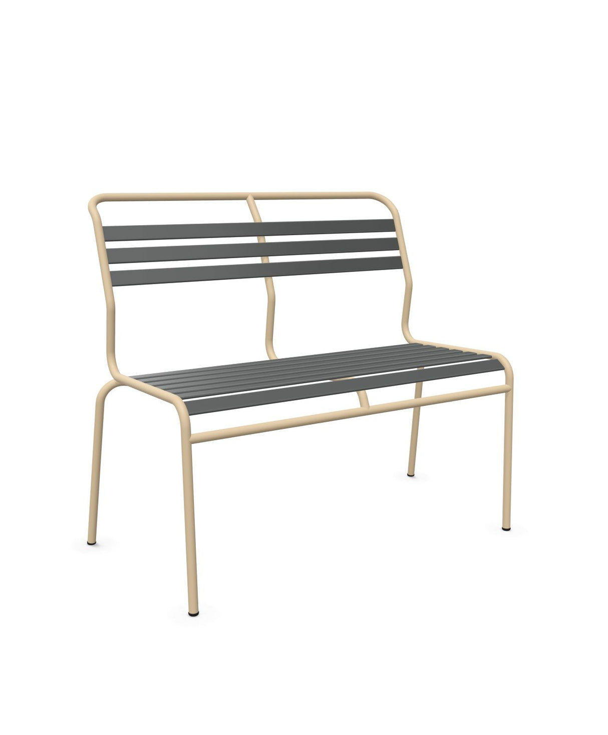 Schaffner Säntis Banc à lattes 2 places sans accoudoirs