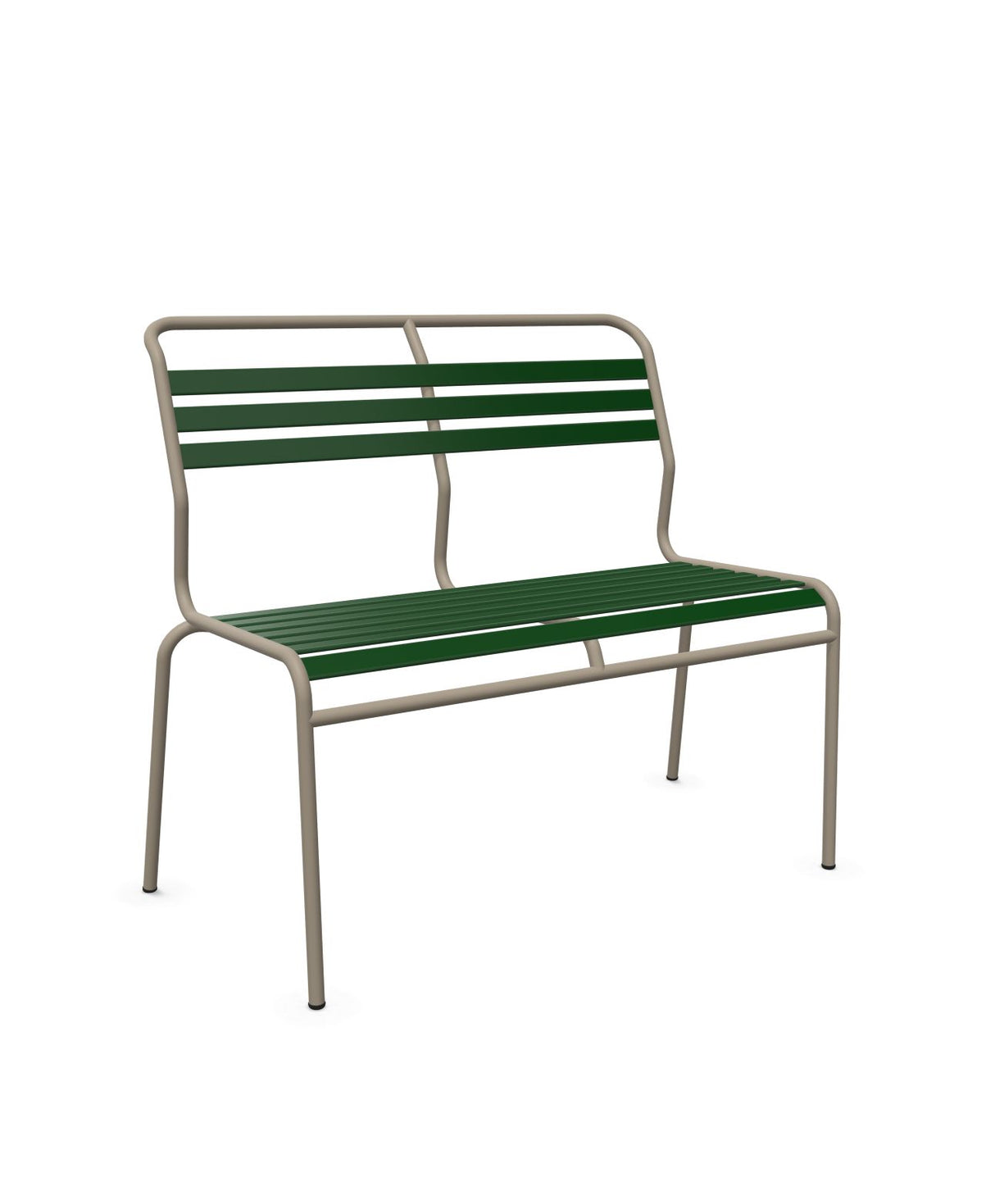 Schaffner Säntis Banc à lattes 2 places sans accoudoirs