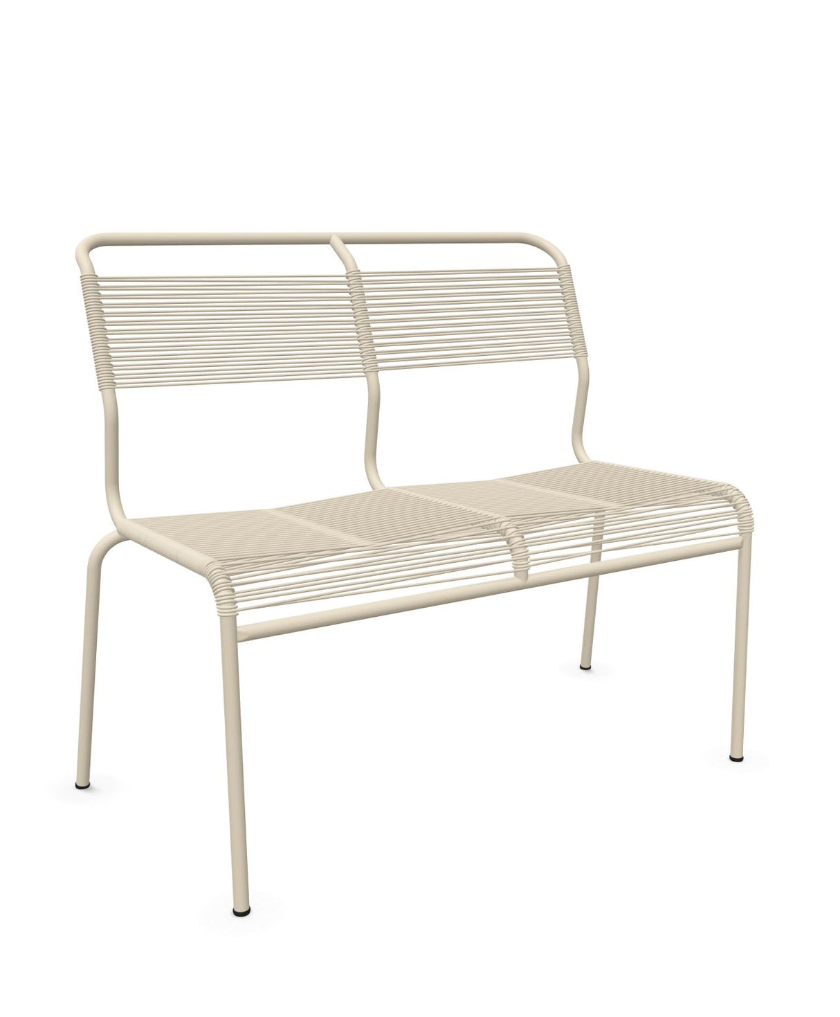 Schaffner Säntis Banc Spaghetti 2 places sans accoudoirs Sable Pastel 15 Sable Pastel 15