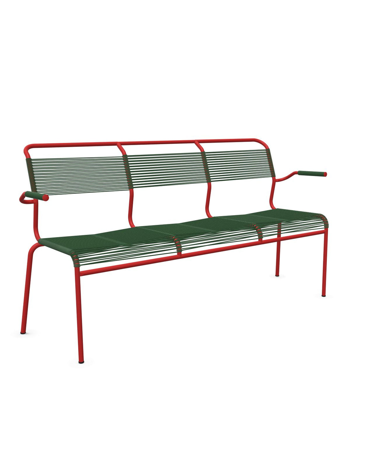 Schaffner Säntis Banc Spaghetti 3 places avec accoudoirs