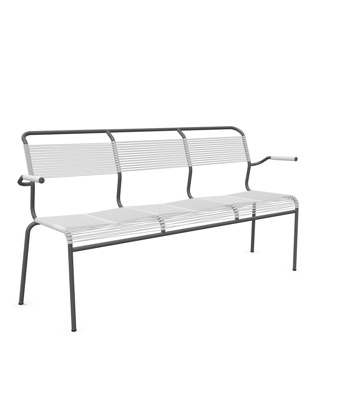 Schaffner Säntis Banc Spaghetti 3 places avec accoudoirs