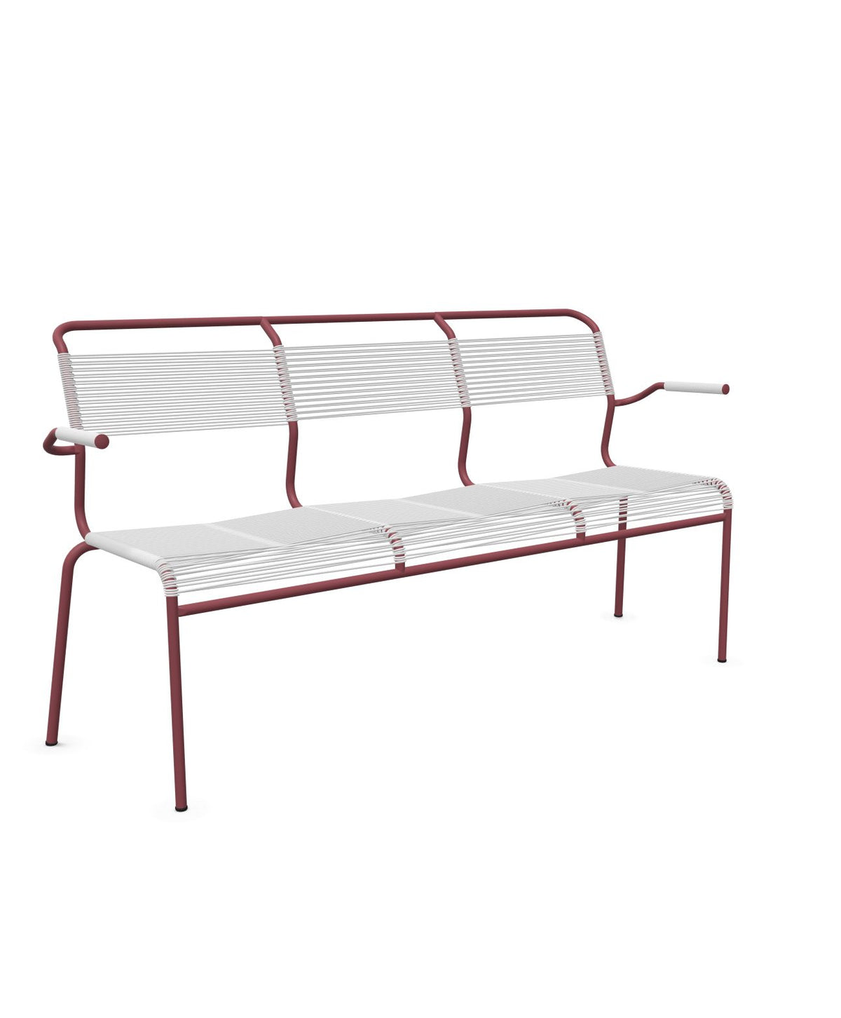 Schaffner Säntis Banc Spaghetti 3 places avec accoudoirs