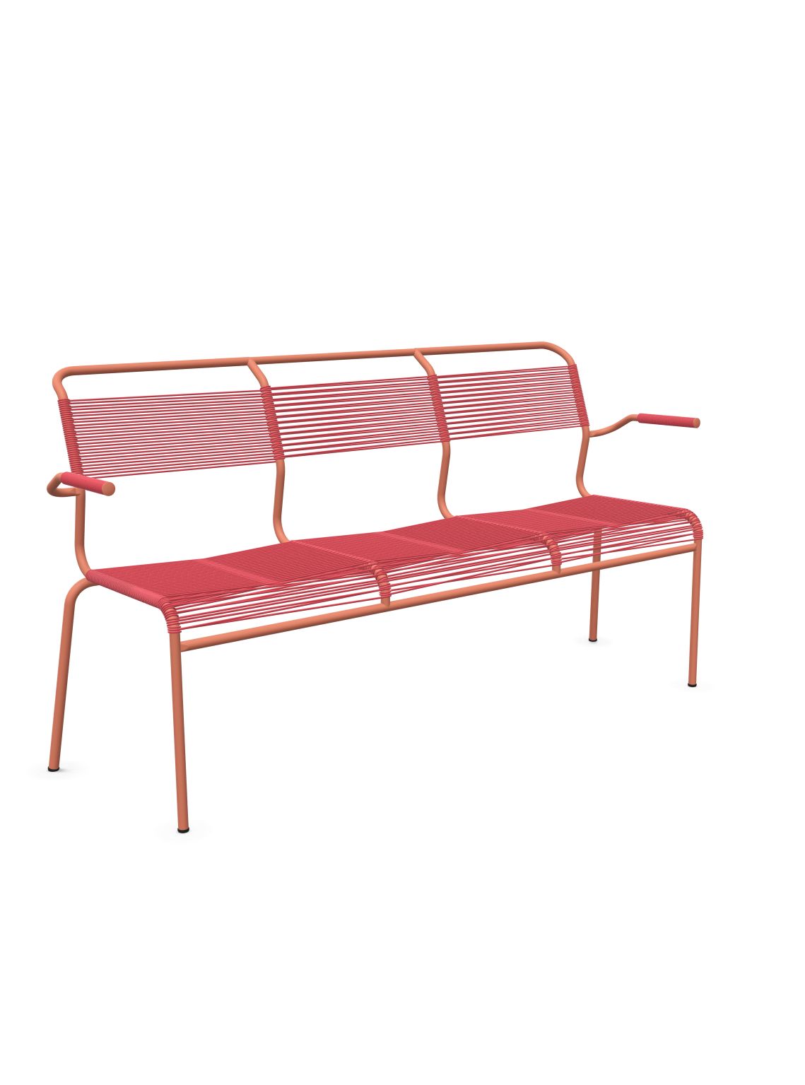 Schaffner Säntis Banc Spaghetti 3 places avec accoudoirs