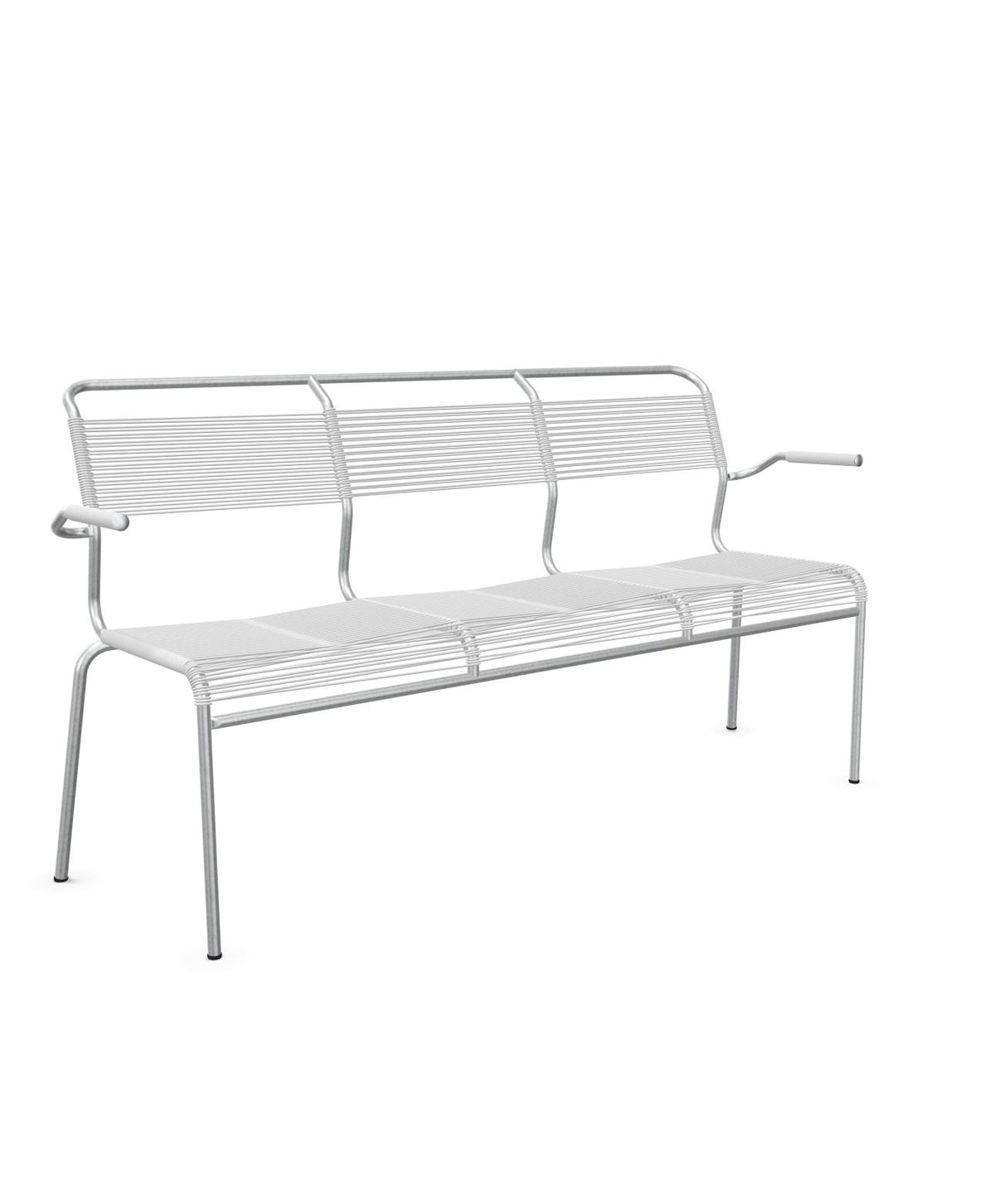 Schaffner Säntis Banc Spaghetti 3 places avec accoudoirs