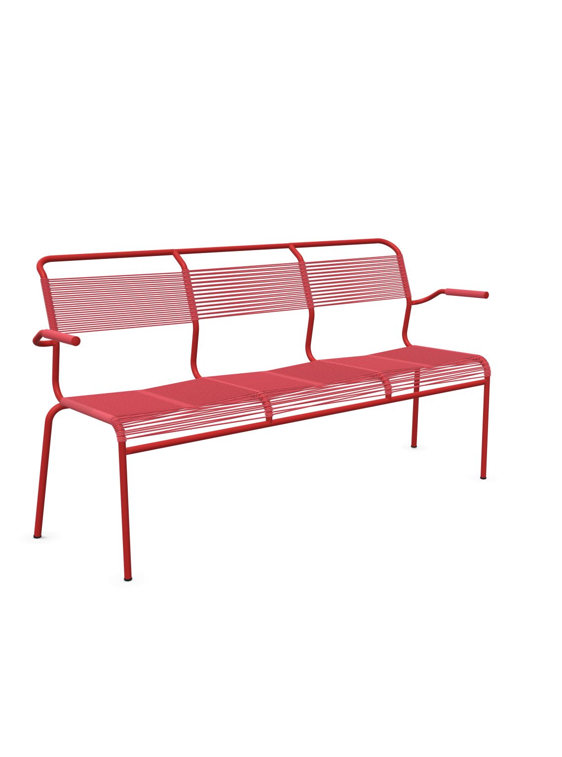 Schaffner Säntis Banc Spaghetti 3 places avec accoudoirs