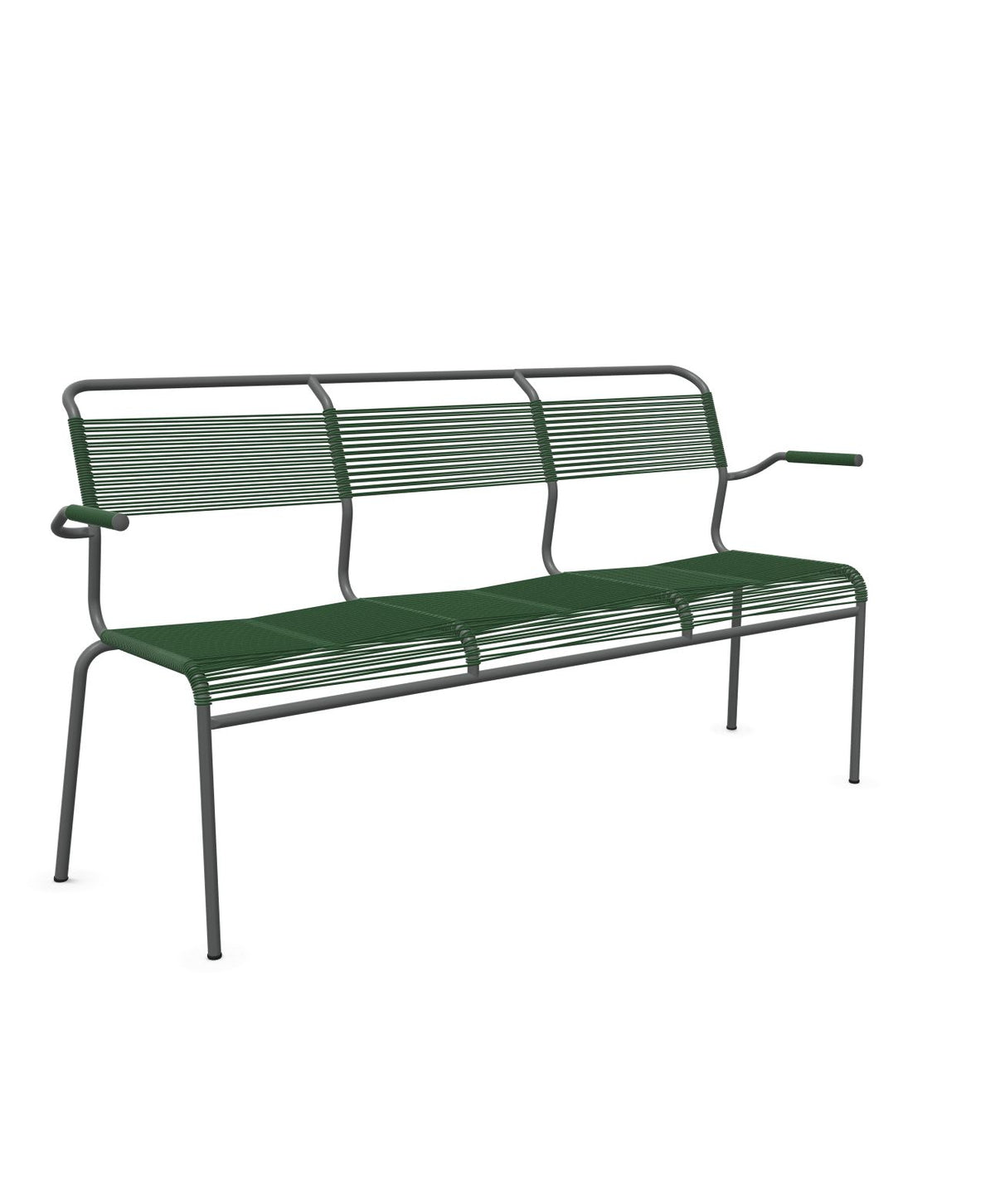 Schaffner Säntis Banc Spaghetti 3 places avec accoudoirs