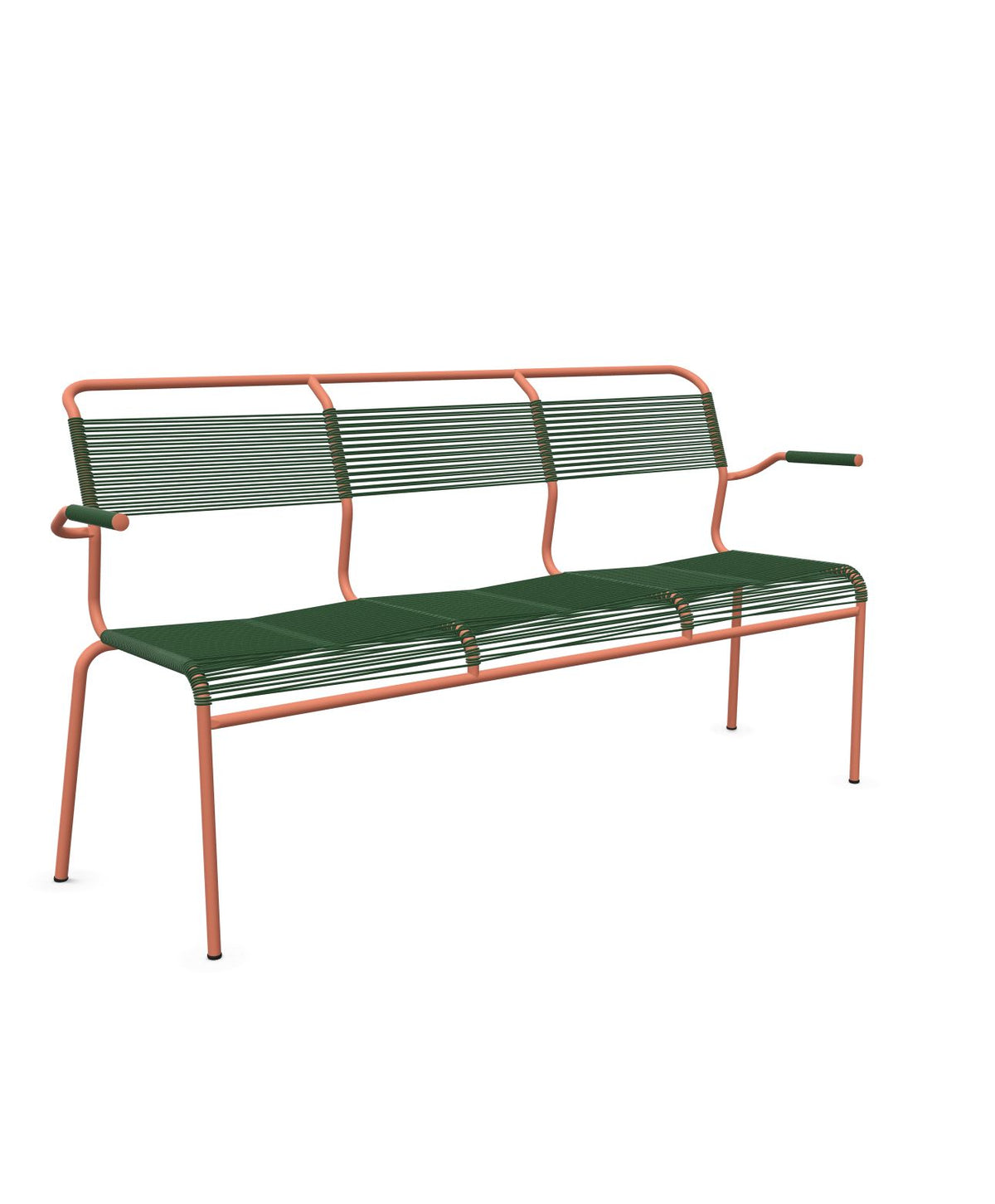 Schaffner Säntis Banc Spaghetti 3 places avec accoudoirs