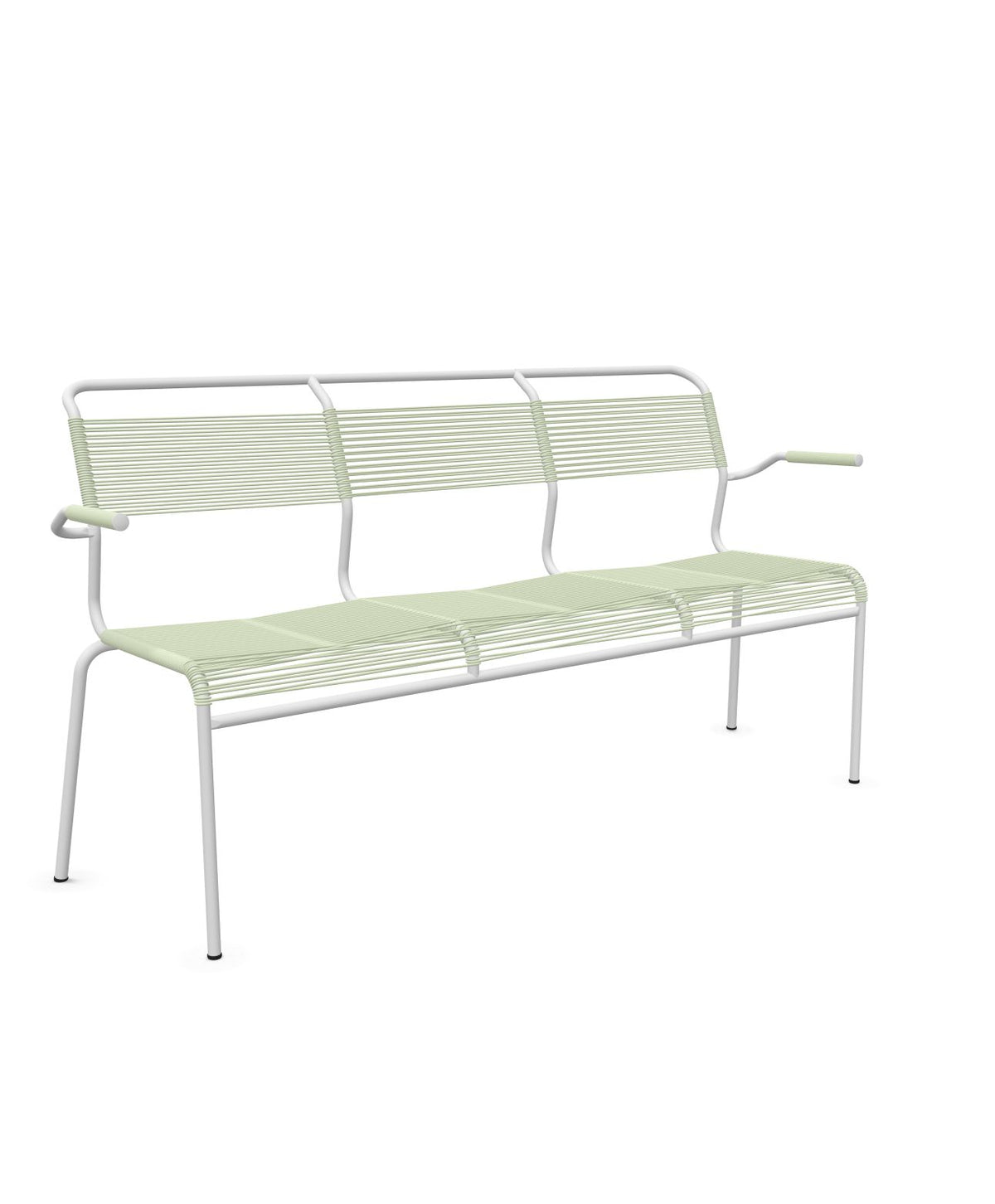 Schaffner Säntis Banc Spaghetti 3 places avec accoudoirs