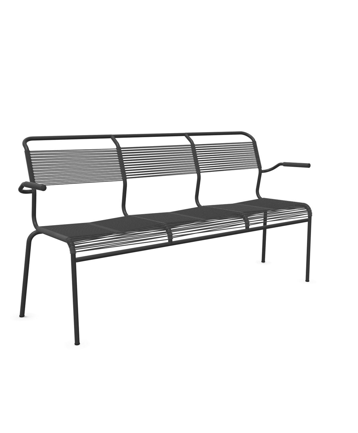 Schaffner Säntis Banc Spaghetti 3 places avec accoudoirs