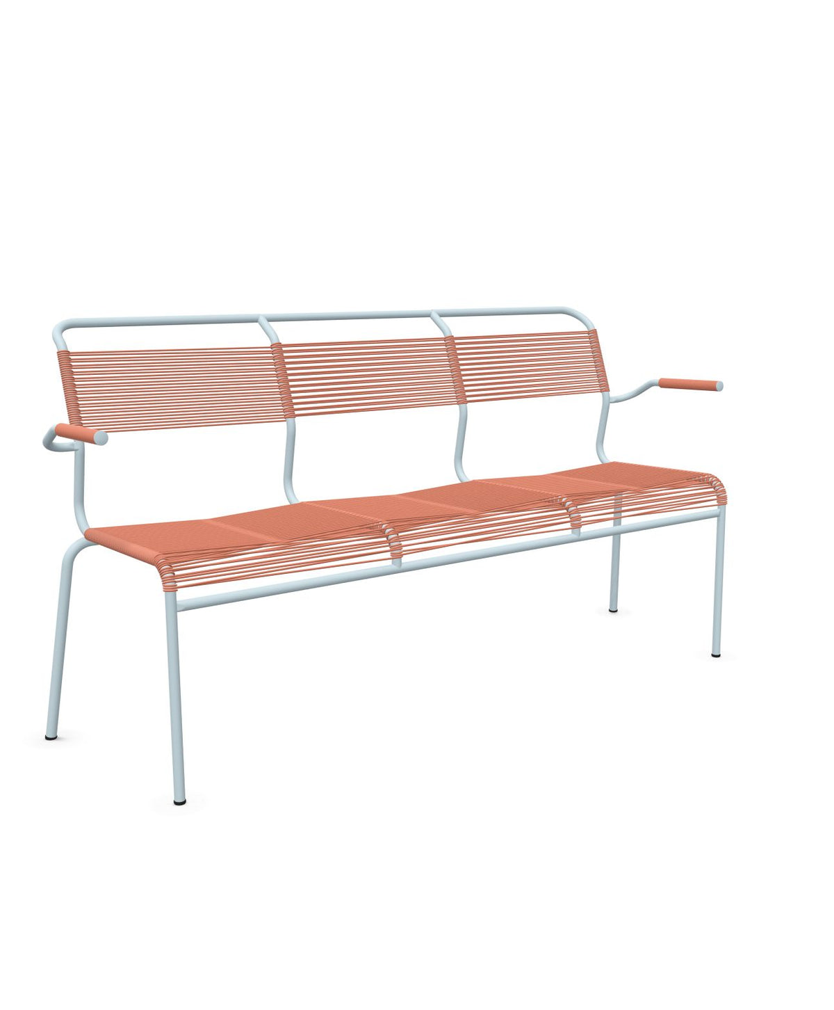 Schaffner Säntis Banc Spaghetti 3 places avec accoudoirs