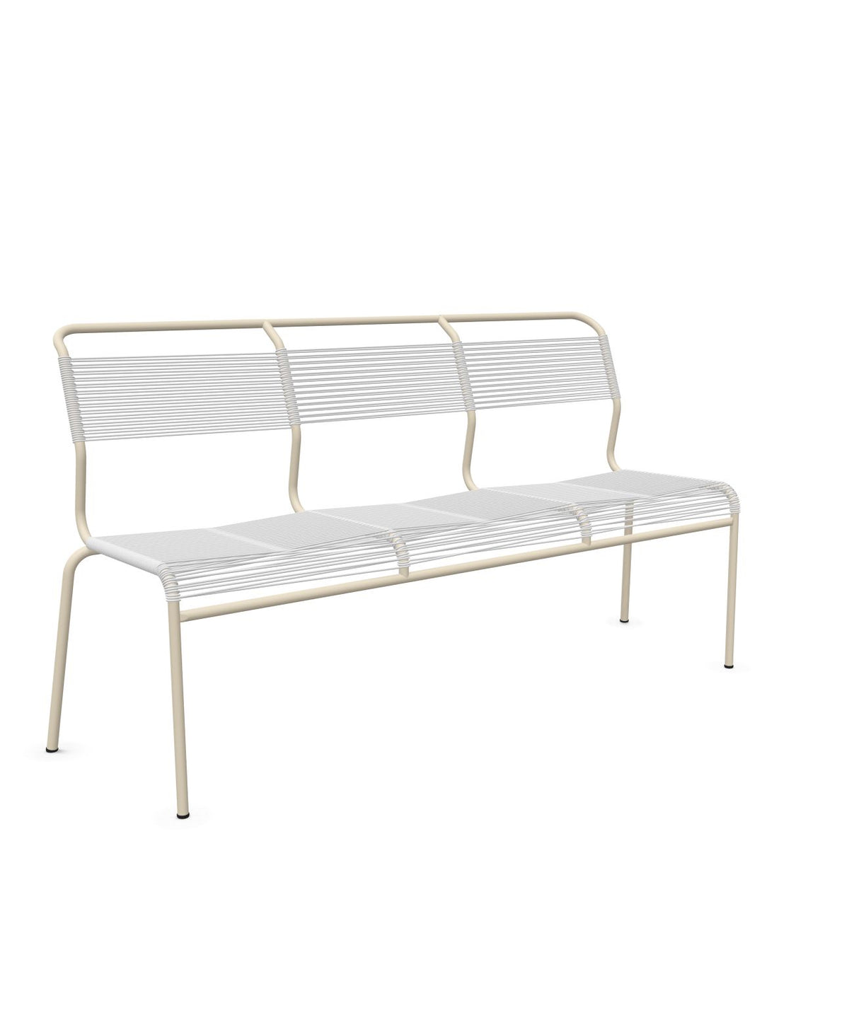 Schaffner Säntis Banc Spaghetti 3 places sans accoudoirs