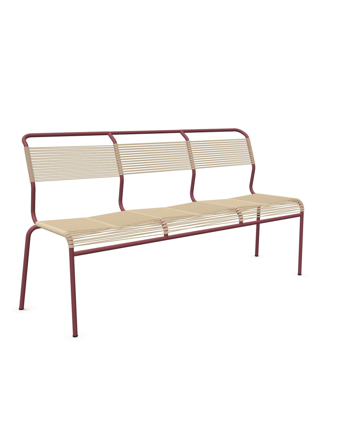 Schaffner Säntis Banc Spaghetti 3 places sans accoudoirs