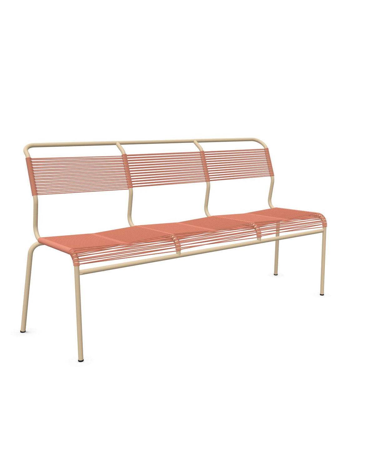 Schaffner Säntis Banc Spaghetti 3 places sans accoudoirs