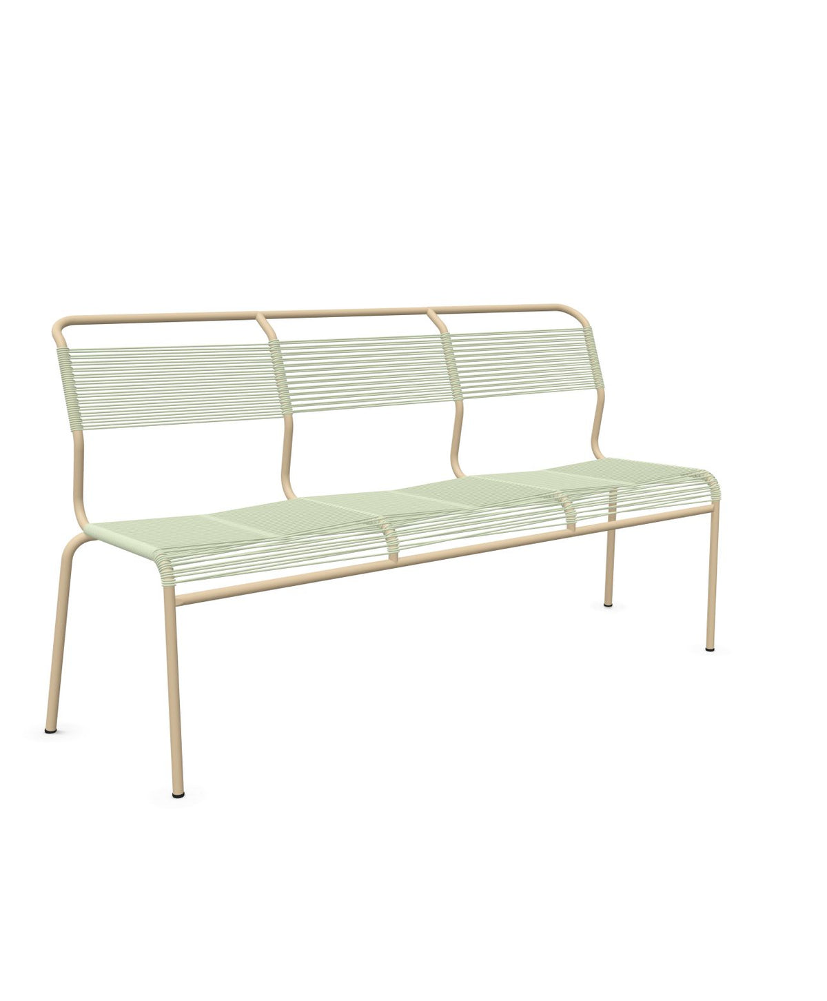 Schaffner Säntis Banc Spaghetti 3 places sans accoudoirs