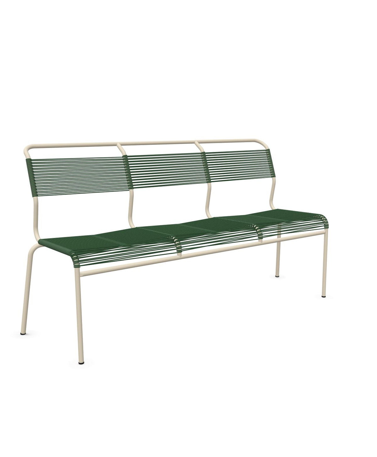 Schaffner Säntis Banc Spaghetti 3 places sans accoudoirs