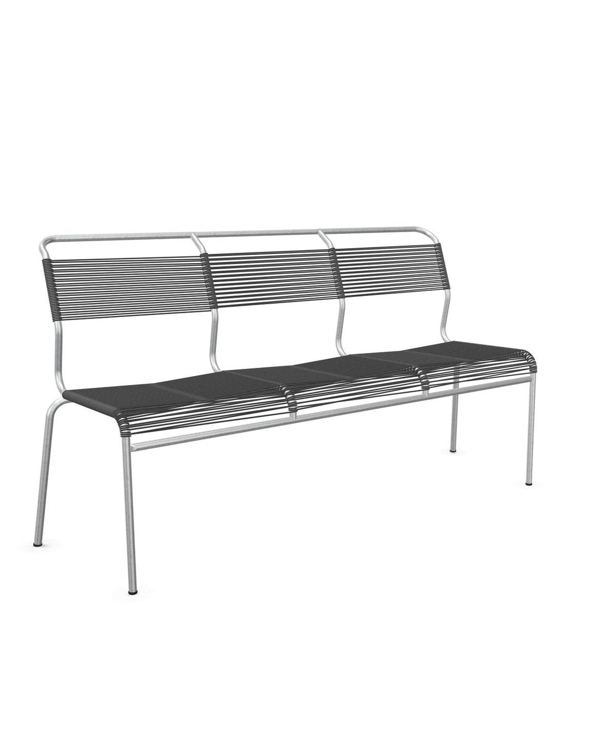Schaffner Säntis Banc Spaghetti 3 places sans accoudoirs