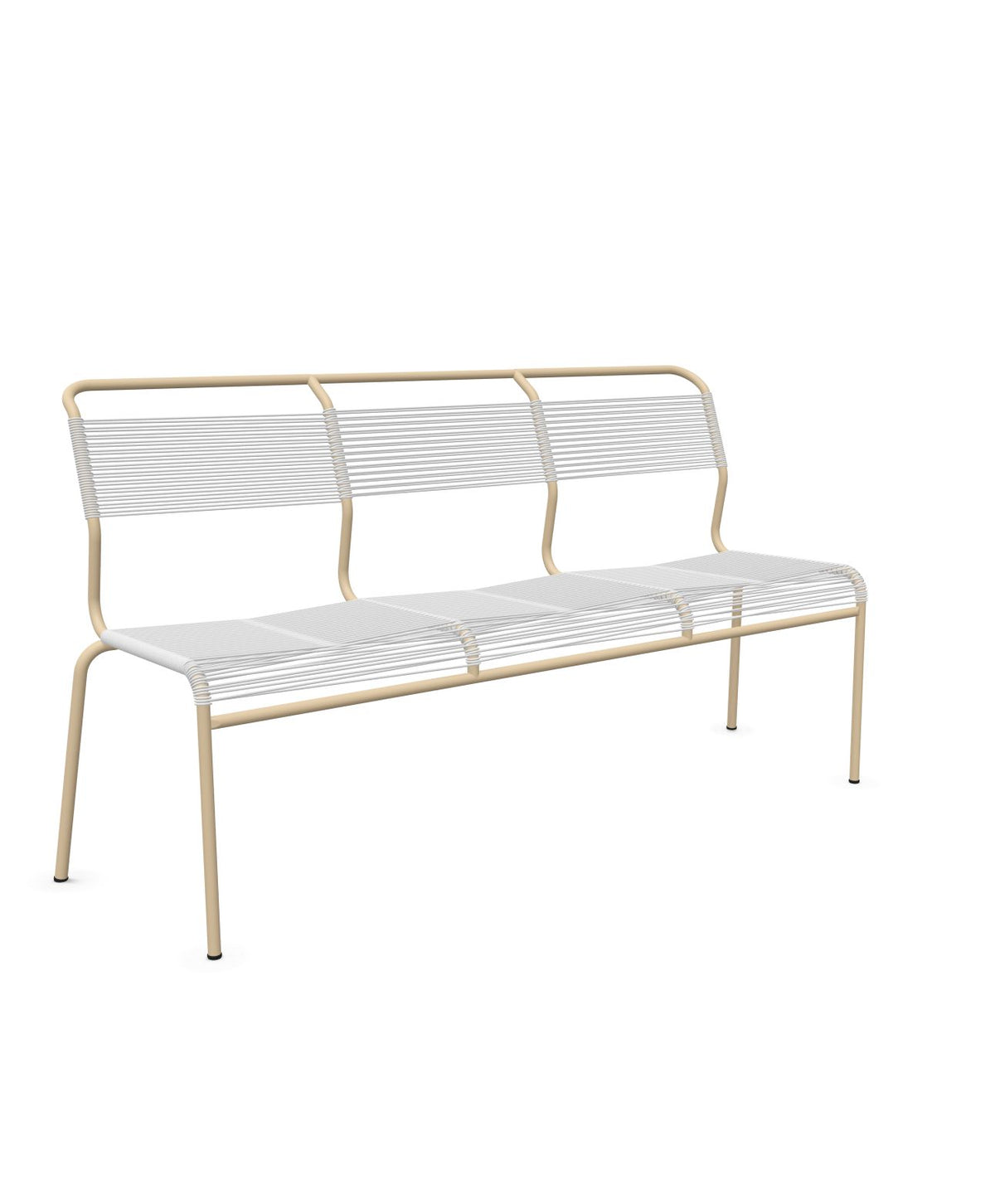 Schaffner Säntis Banc Spaghetti 3 places sans accoudoirs