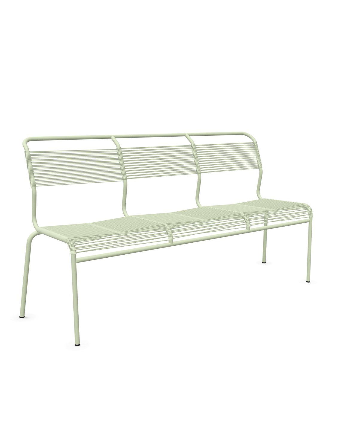 Schaffner Säntis Banc Spaghetti 3 places sans accoudoirs Vert Pastel 64 Vert Pastel 64