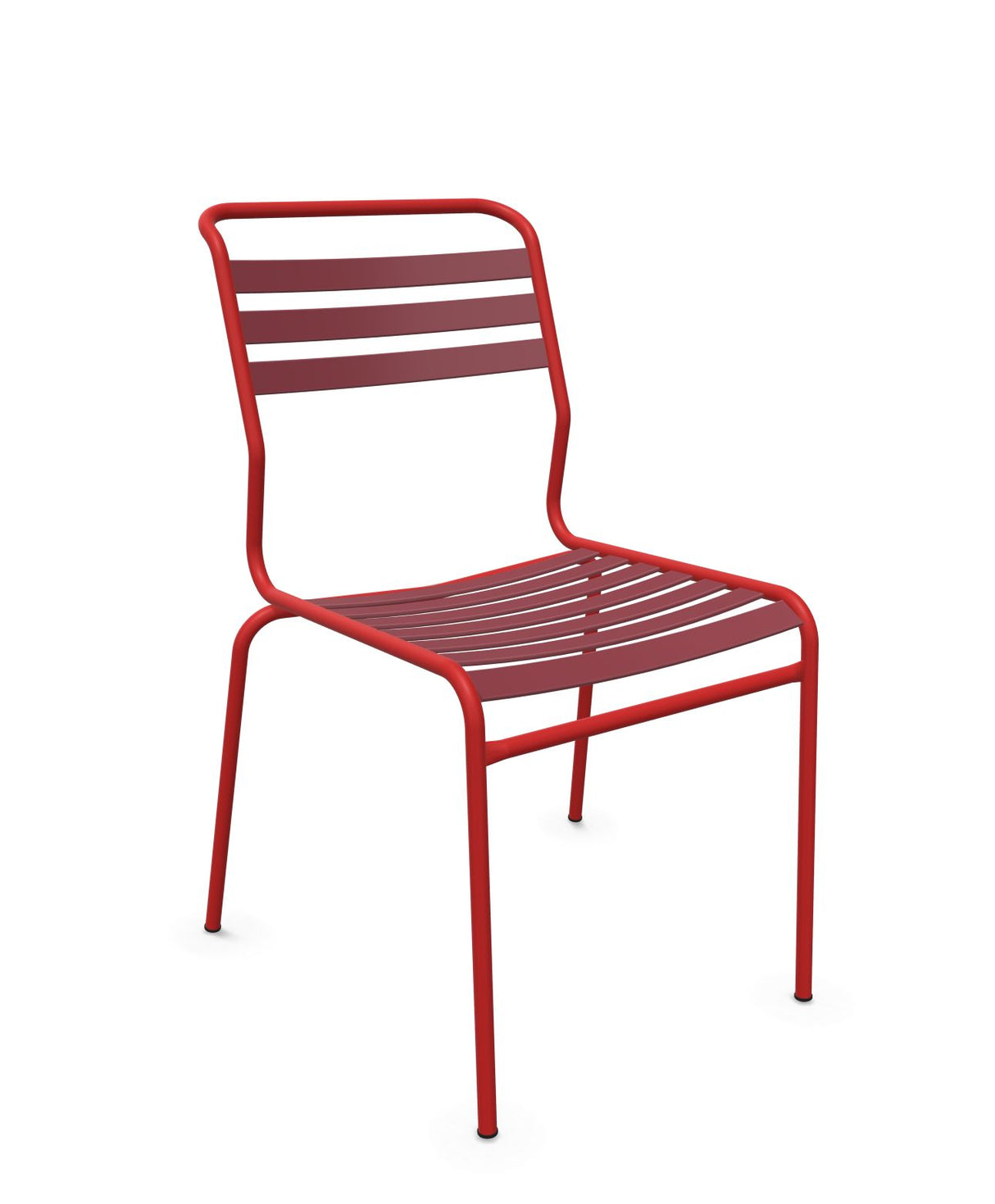 Schaffner Säntis Chaise à lattes Bordeaux 38 Rouge 30