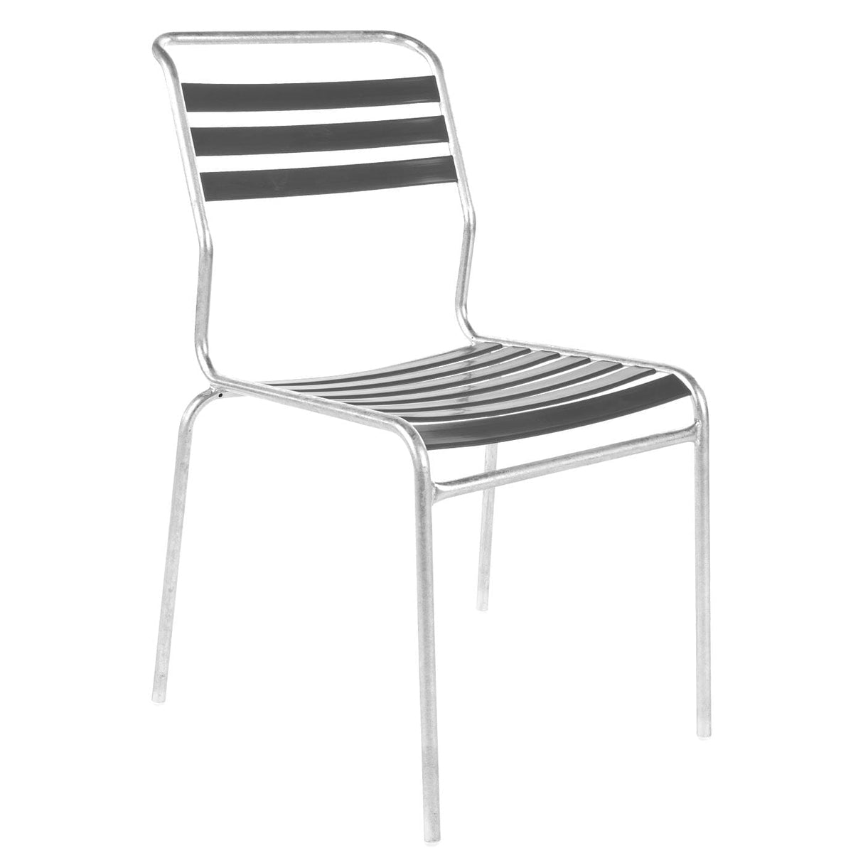 Schaffner Säntis Chaise à lattes GALAXUS Galvanisé à chaud 02 / graphite 73