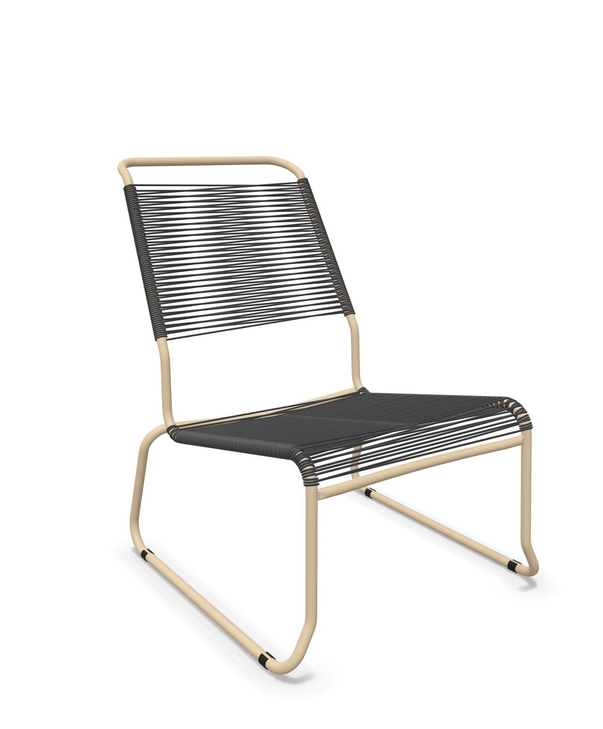 Schaffner Säntis Chaise basse Haut dossier luge Spaghetti