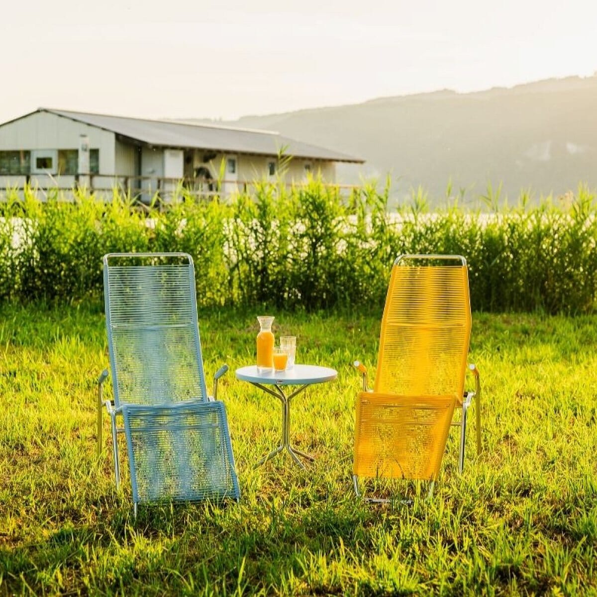 Schaffner Säntis Chaise longue Relax Spaghetti