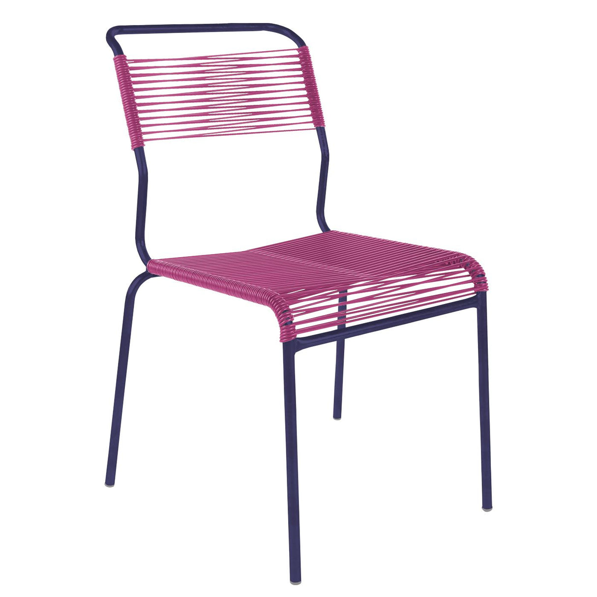 Schaffner Säntis Chaise Spaghetti Bleu 53 Rose 41