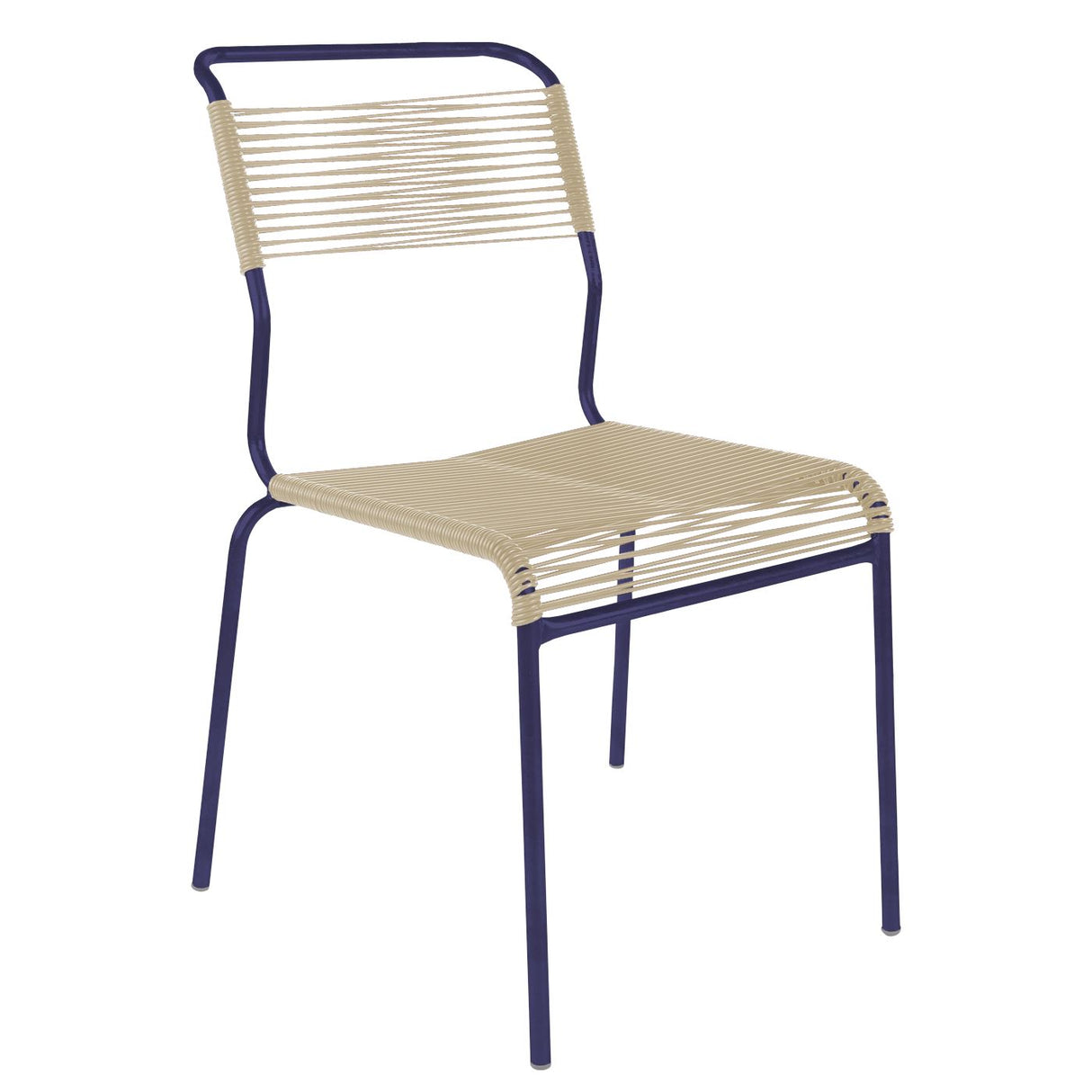 Schaffner Säntis Chaise Spaghetti Bleu 53 Sable pastel 15
